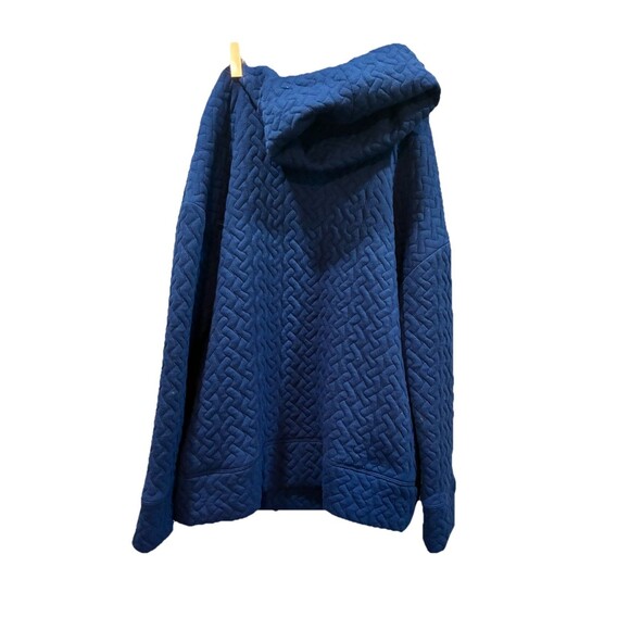 Gap Fit Cowl Neck Chunky Quilted Oversized Pull Over Jacquard Sweater Small - Picture 2 of 4